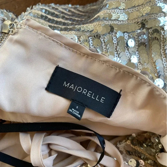 Majorelle Dress Women’s Small Blakely Mini Sequin - Picture 5 of 10